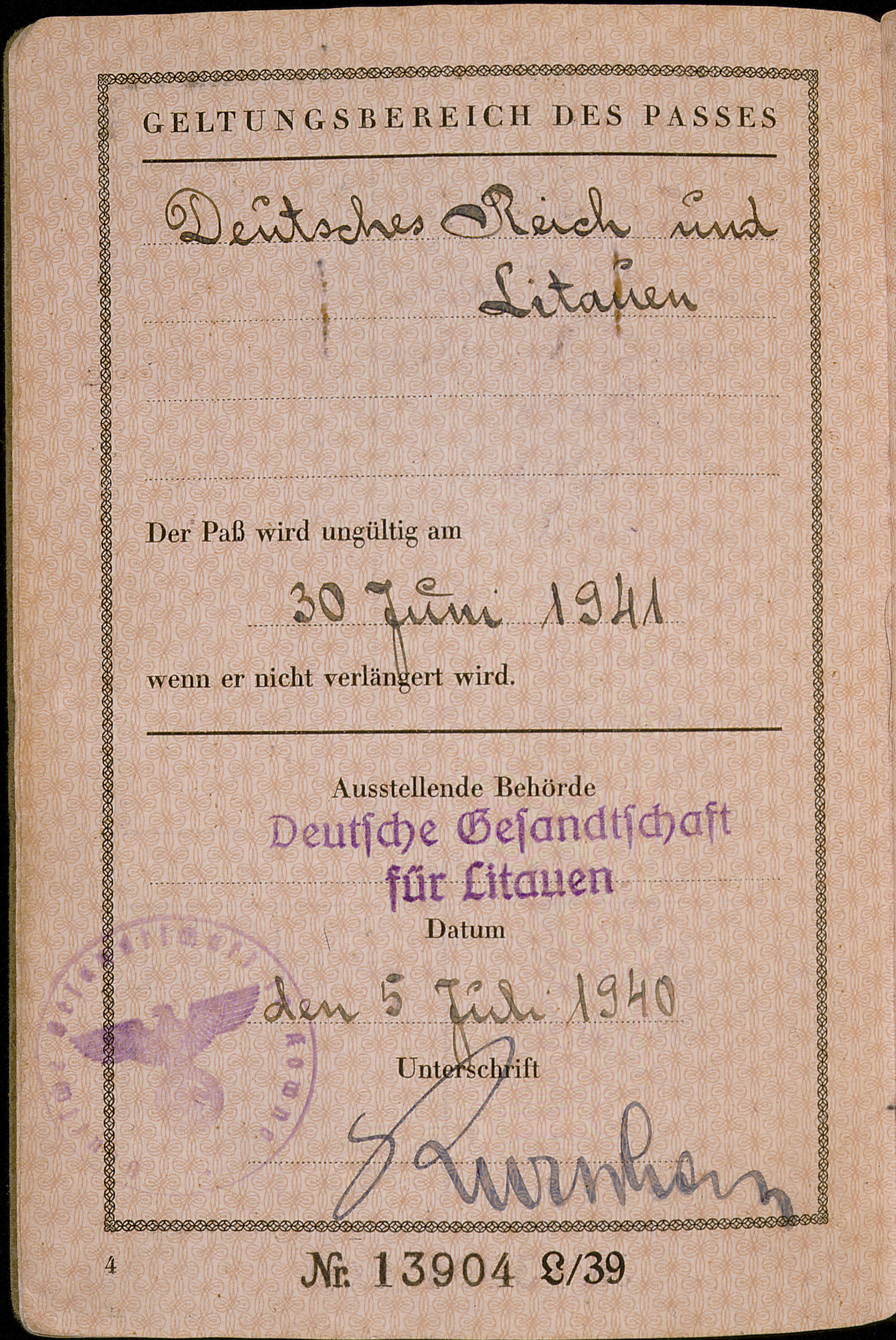 Document — Sondheimer Moritz