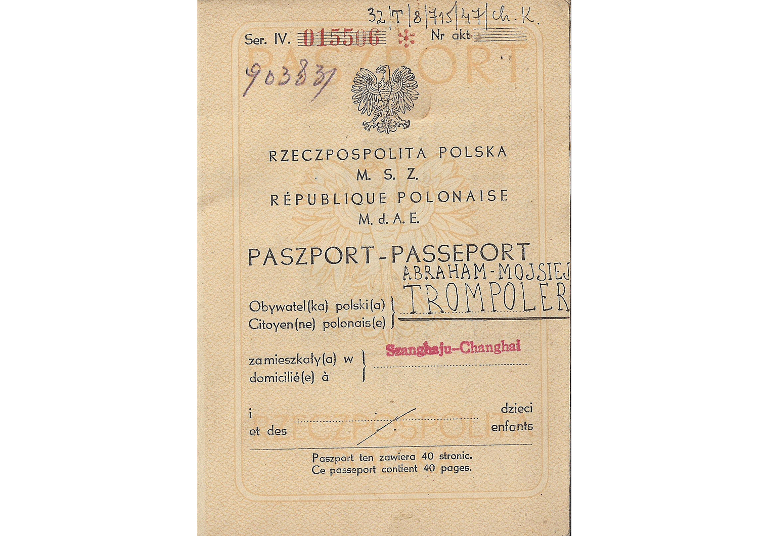 Document — Abram Mojsiej Krompoler