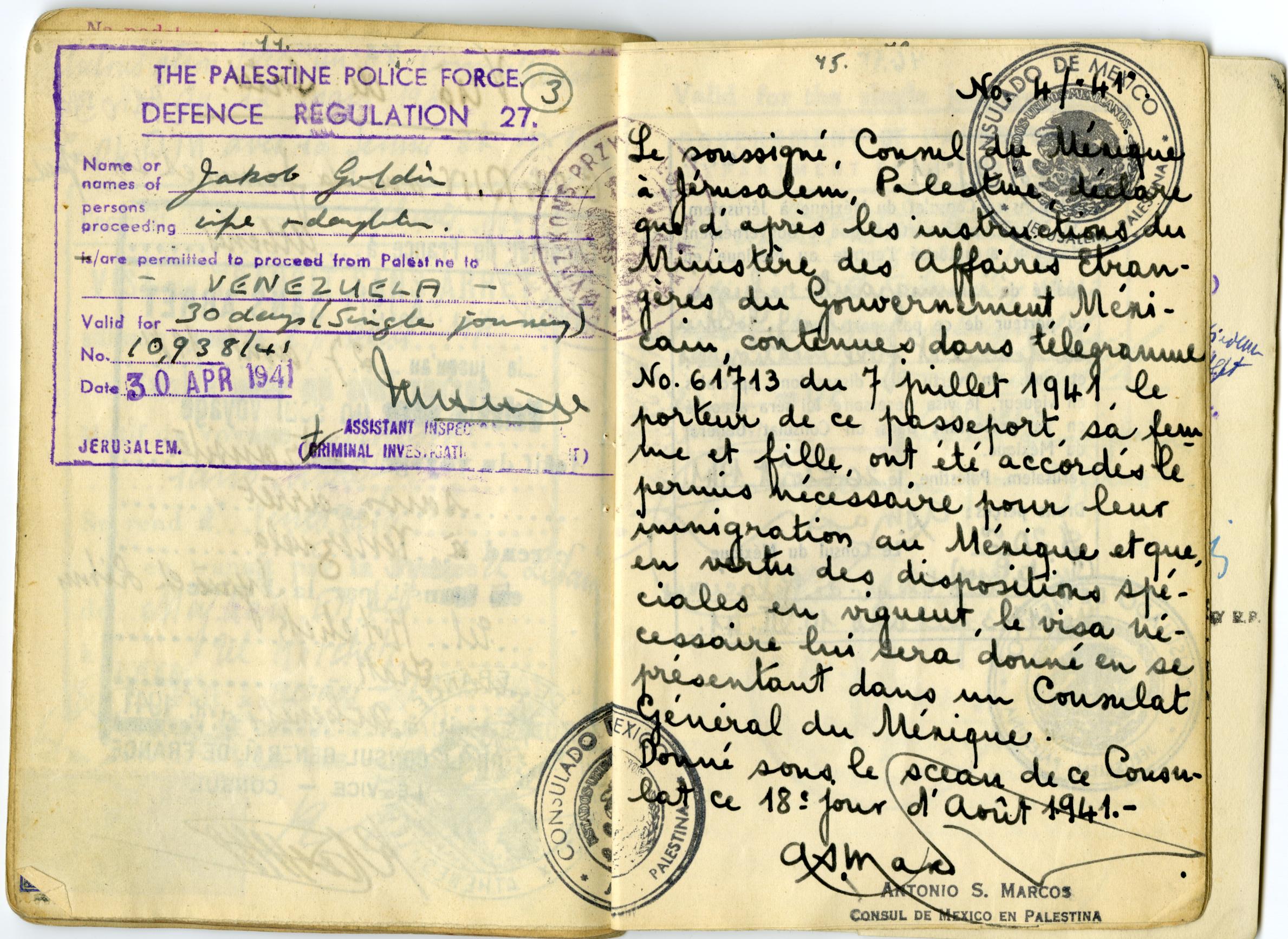Document — Goldin Jakob (Jakow)