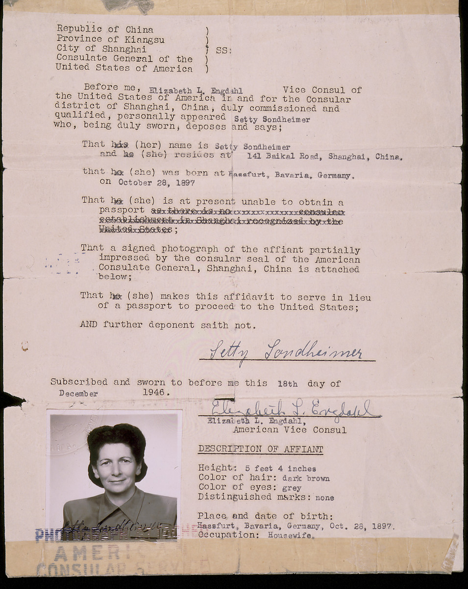 Document — Sondheimer Setty