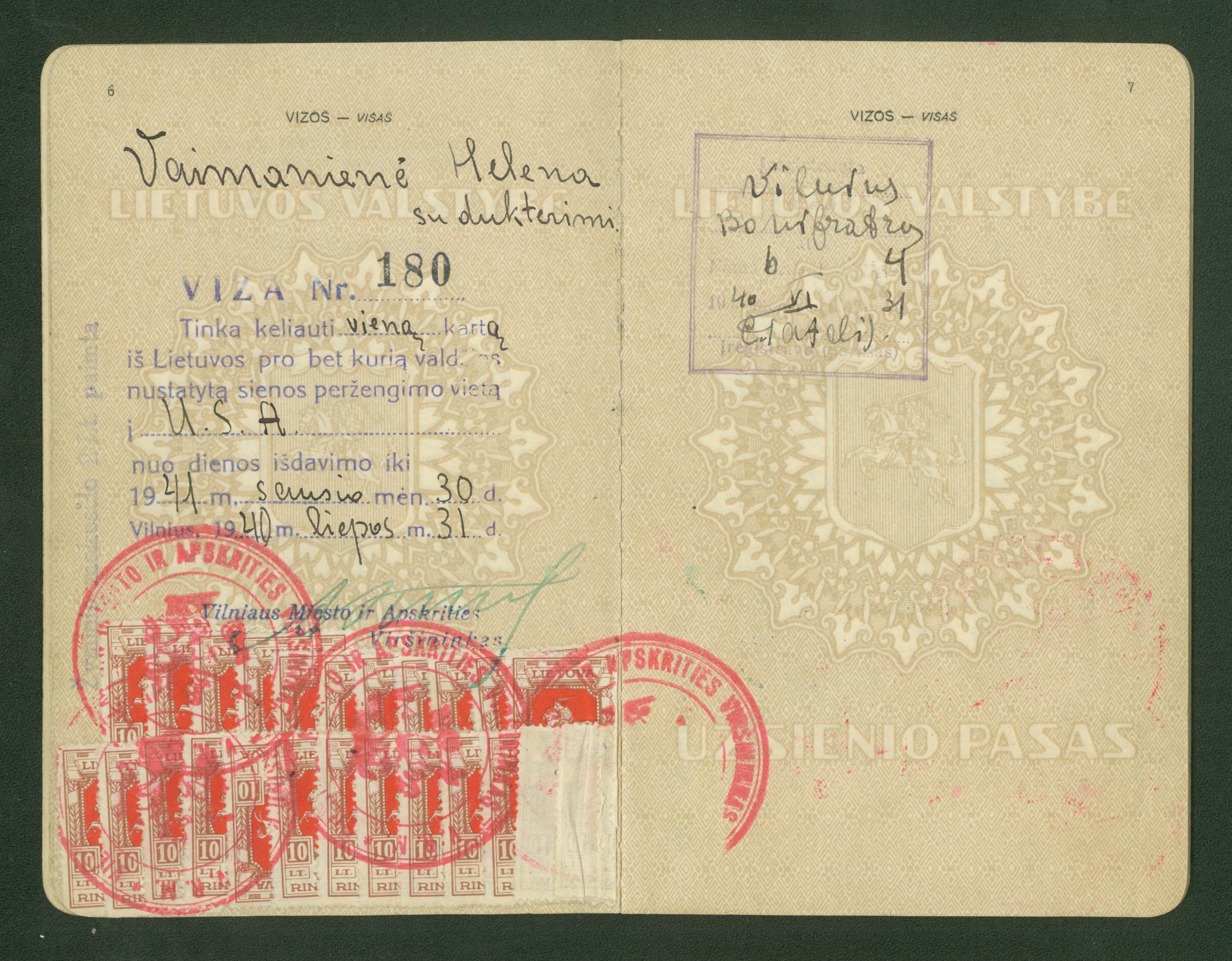 Document — Helena (Lena) Vaiman