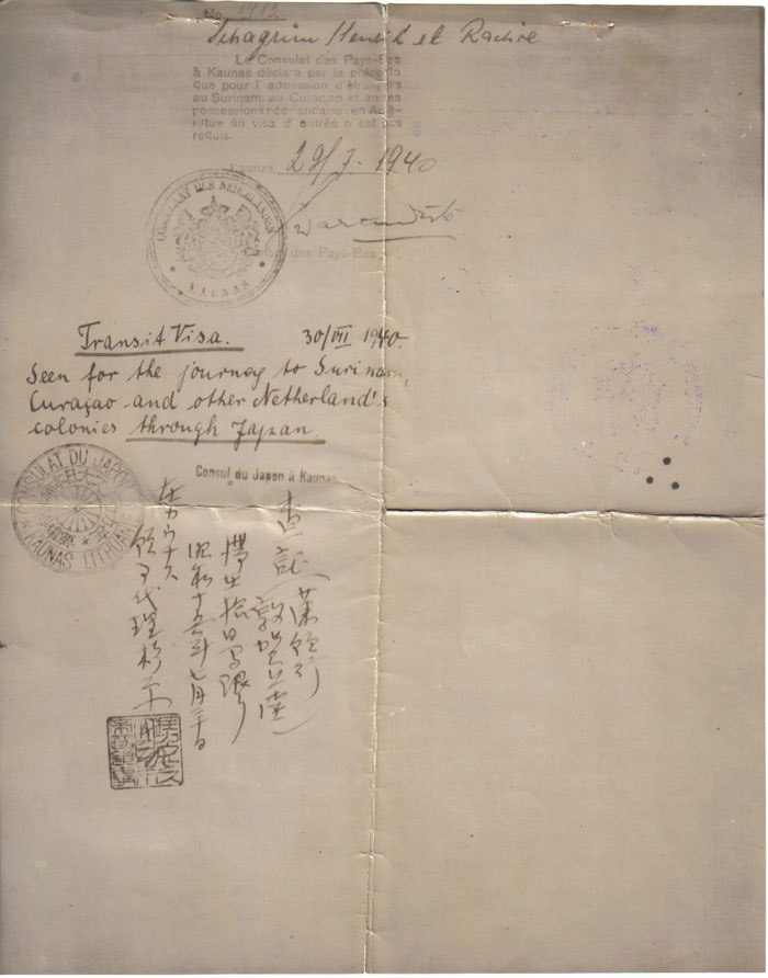 Document — Genrik Schagrin
