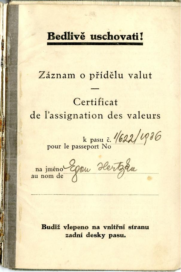 Document — Egon Hertzka