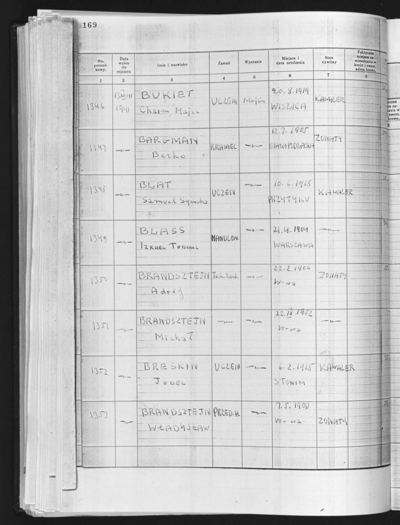 Document — Bukiet Chaim