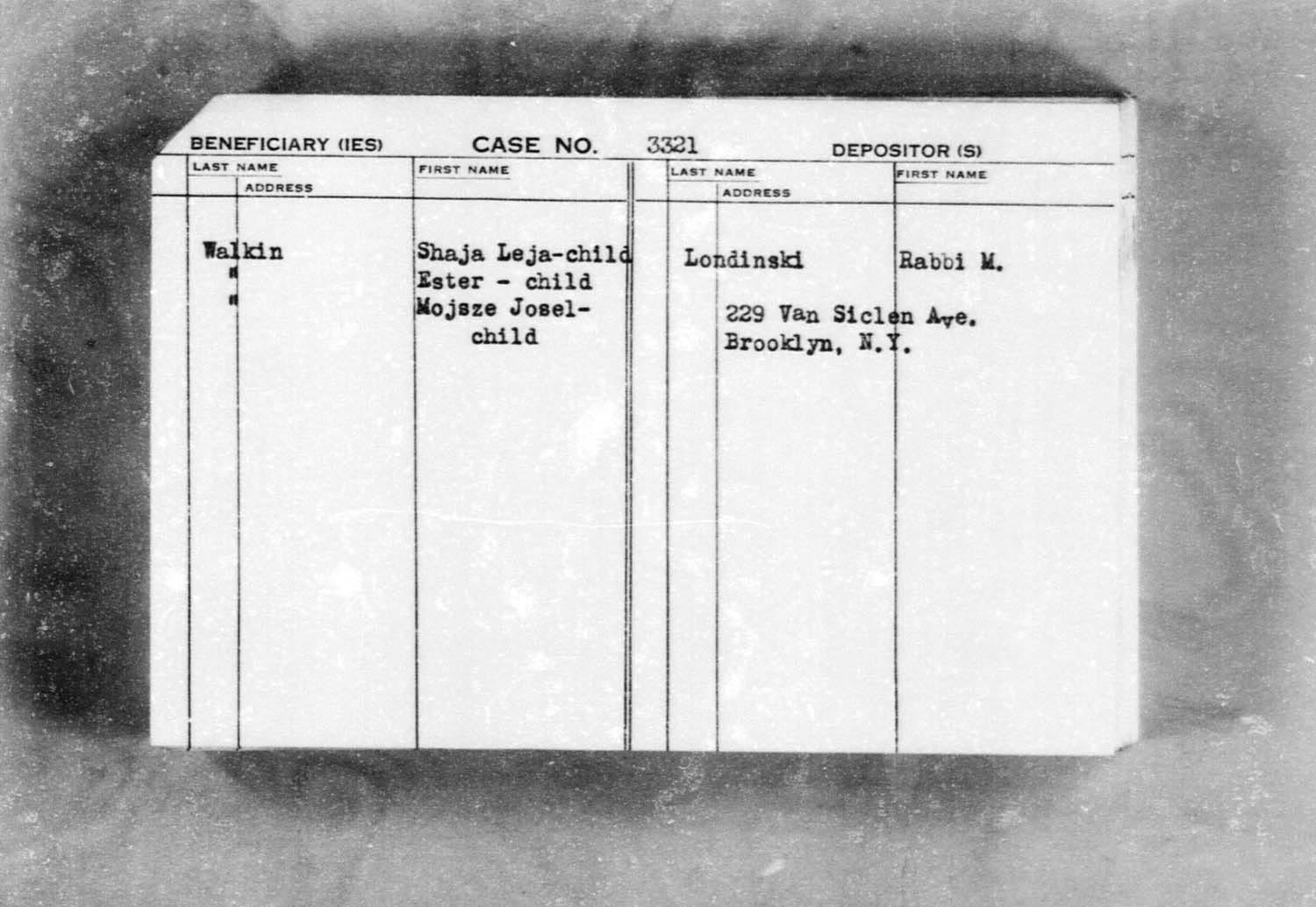 Document — Walkin Szmul
