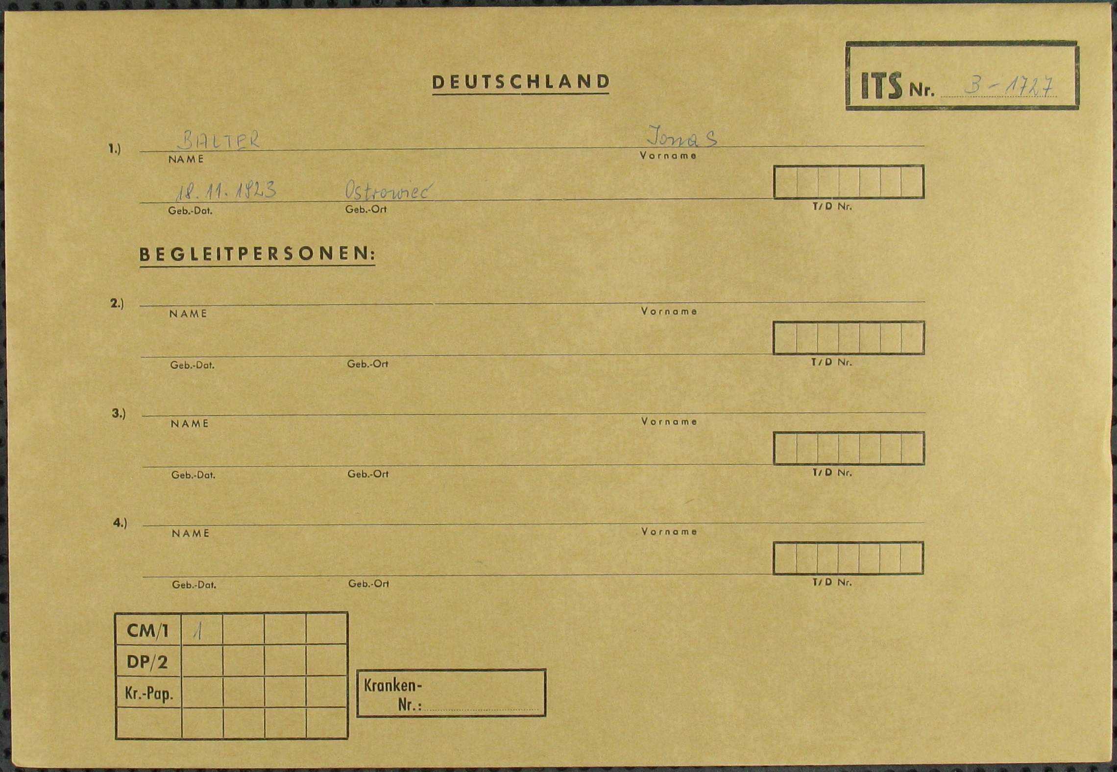 Document — Jonas Balter