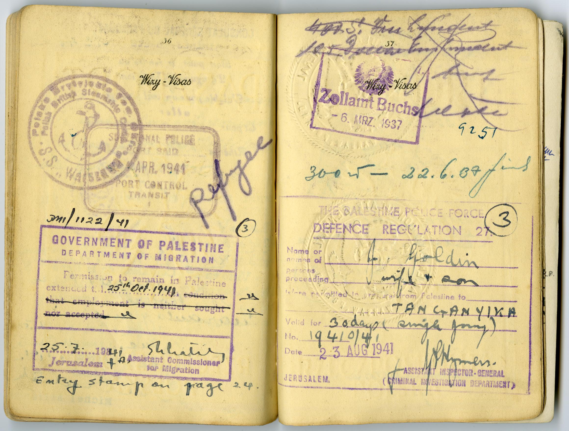Document — Goldin Jakob (Jakow)