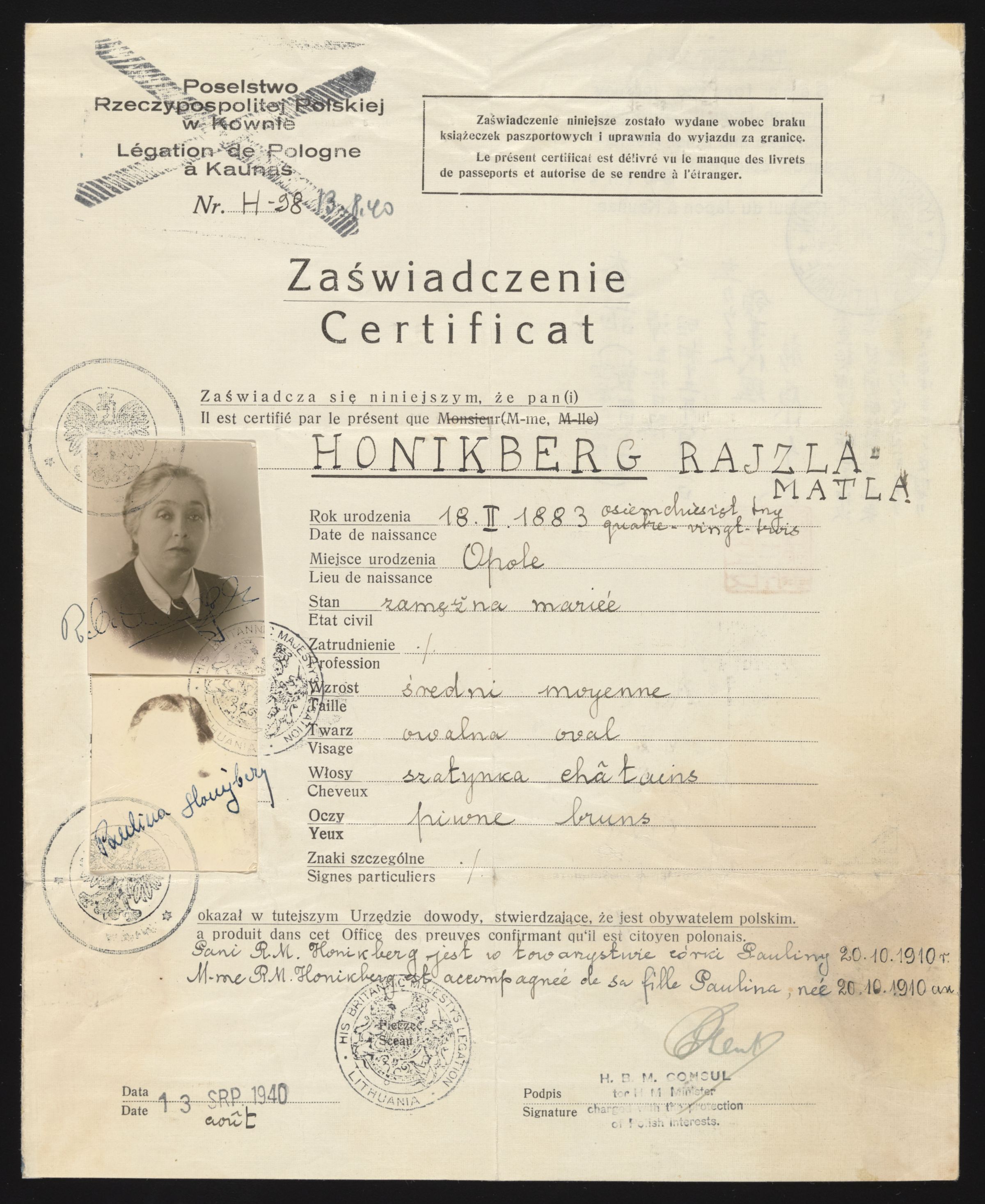 Document — Honigberg Zelik