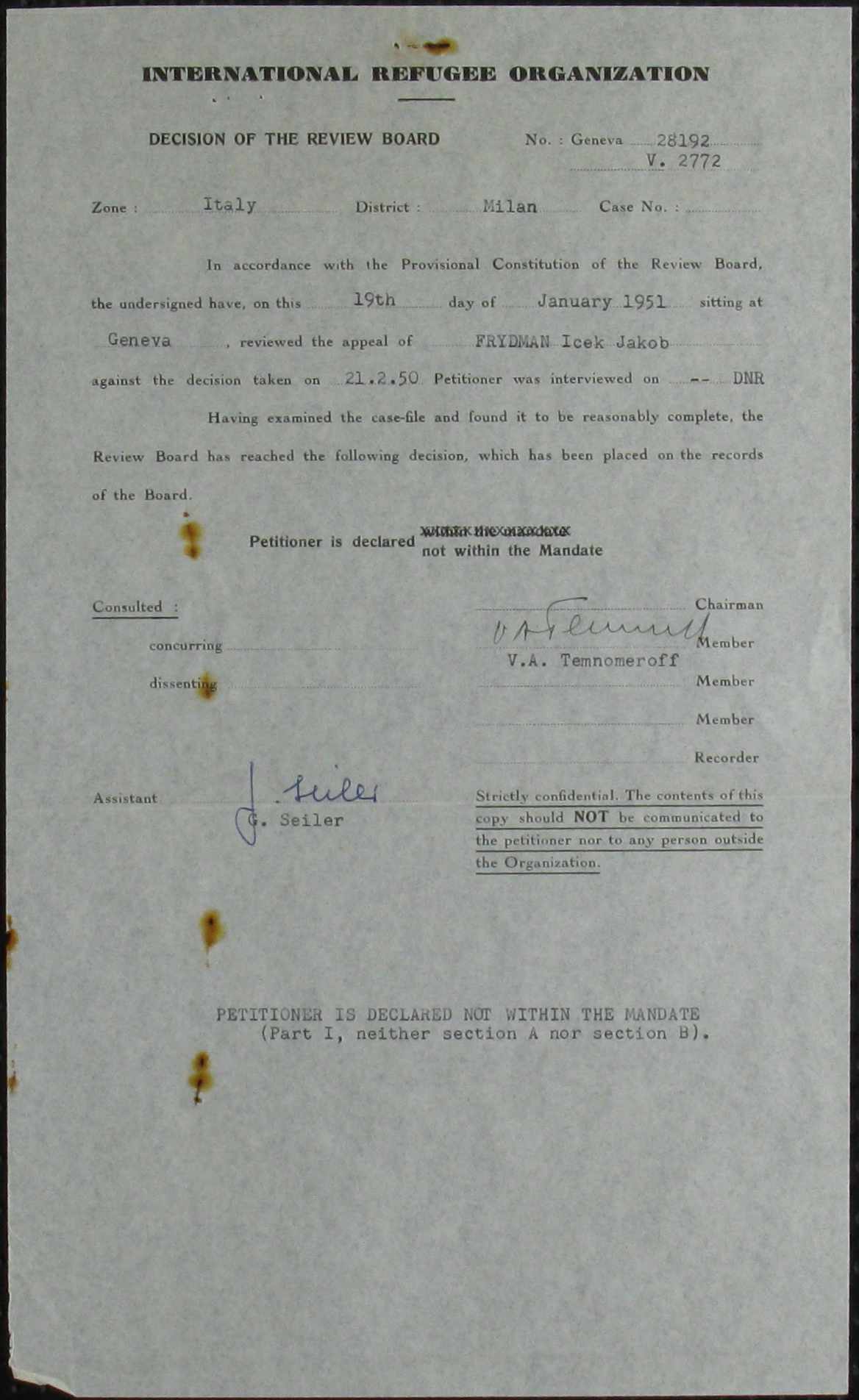Document — Jakob Frydman
