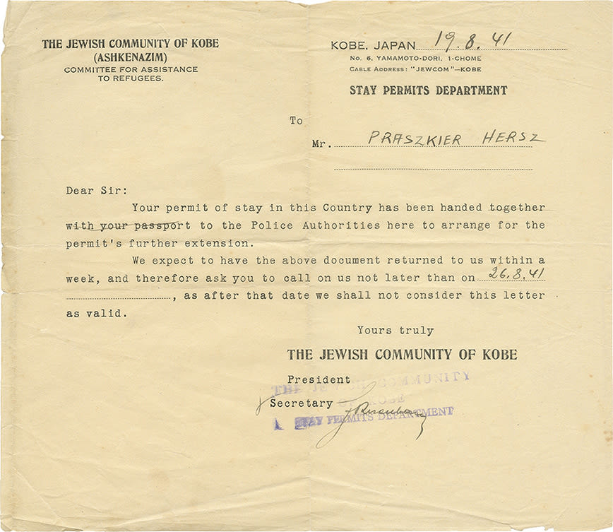 Document — Praszkier Hersz