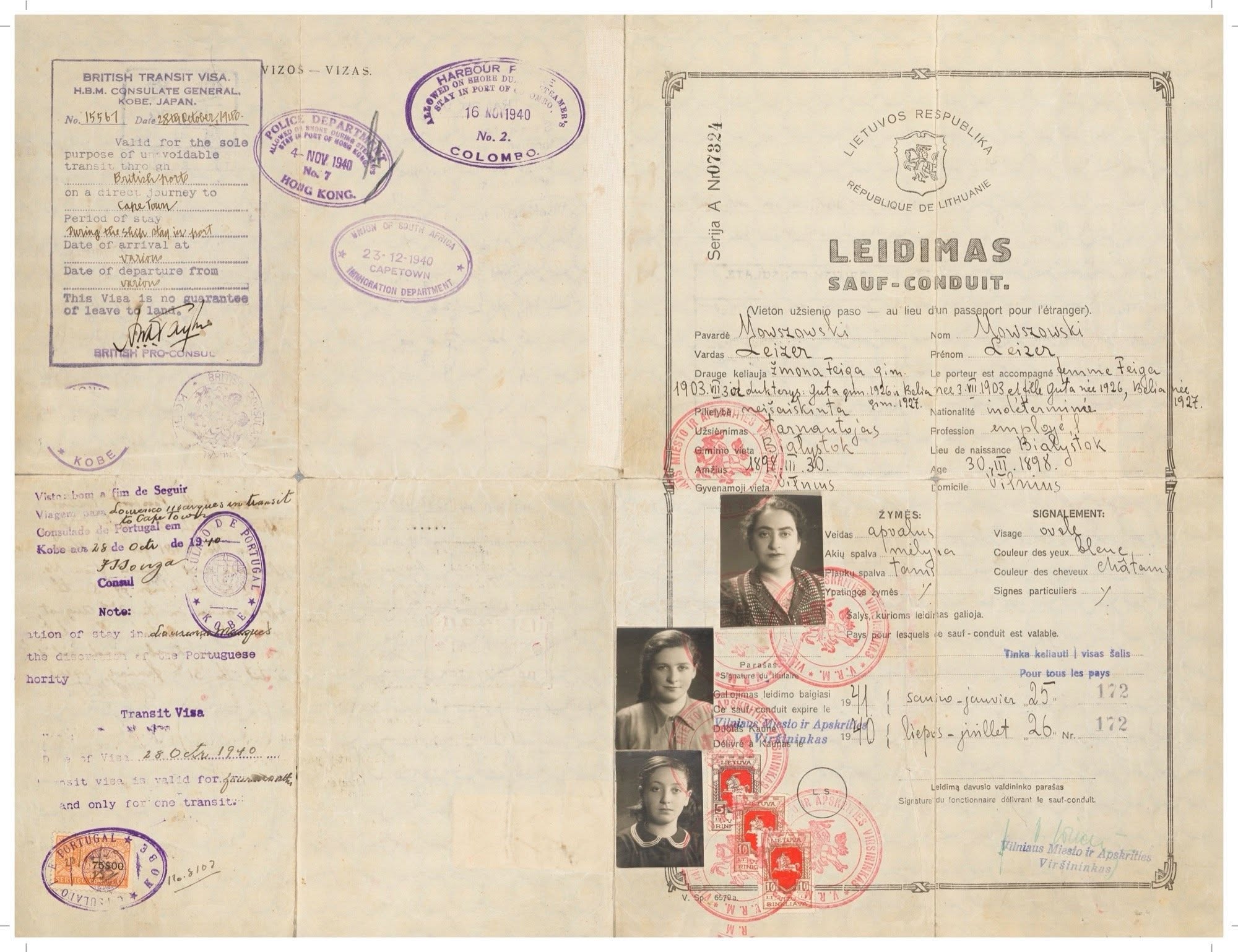Document — Mowszowski Lejzer (Leizer)