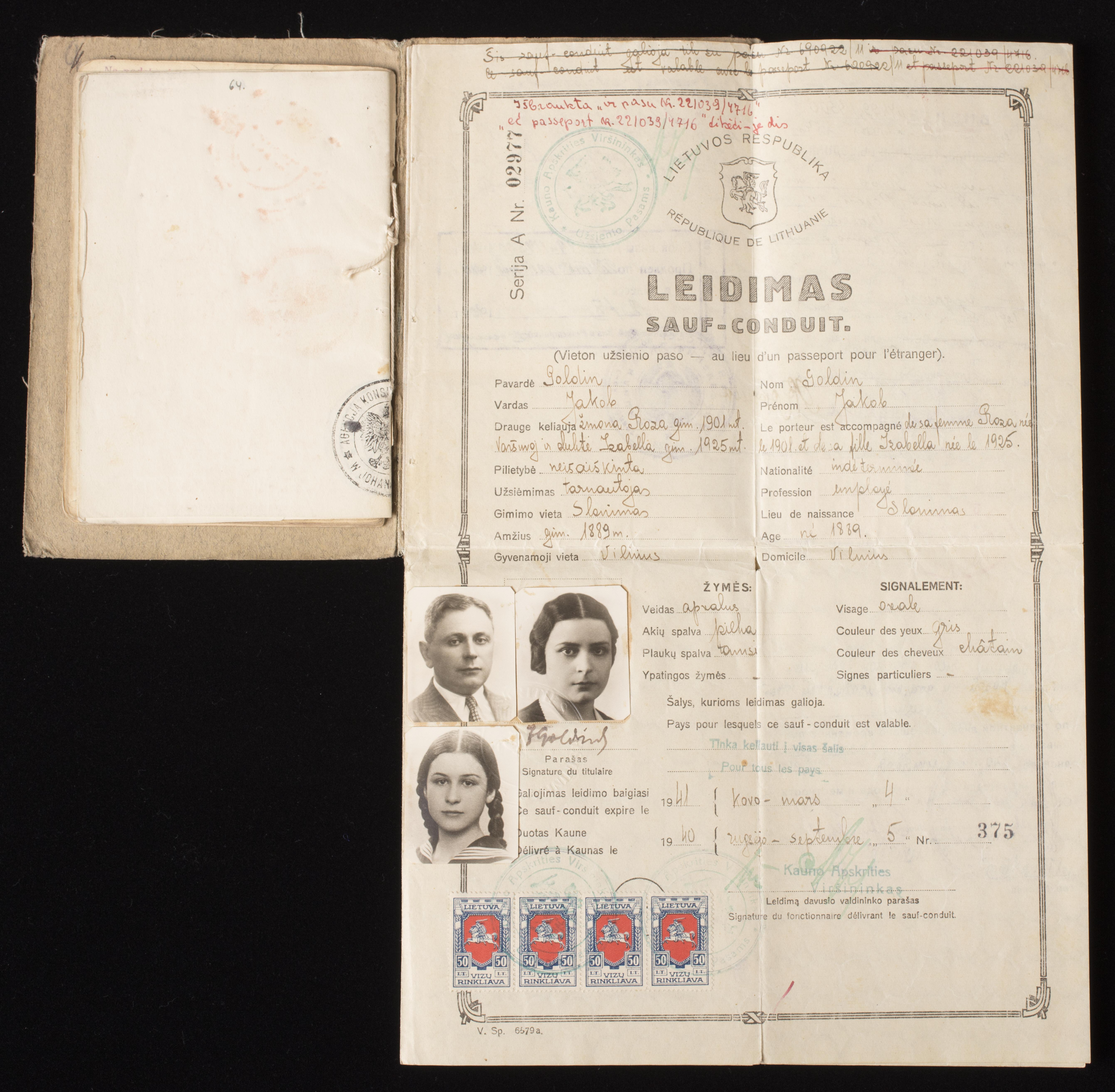 Document — Goldin Jakob (Jakow)