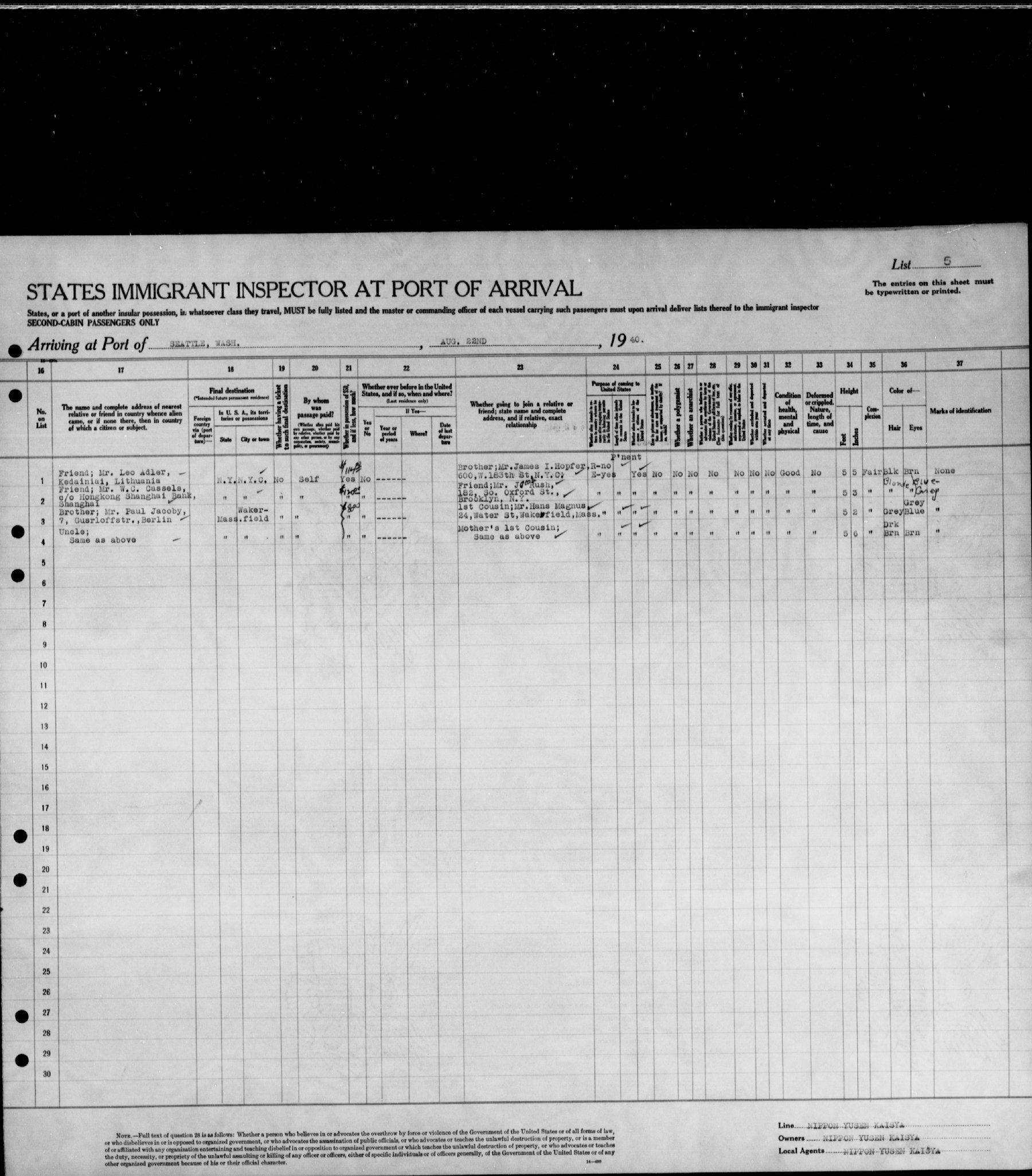 Document — Siegfried Hopfer