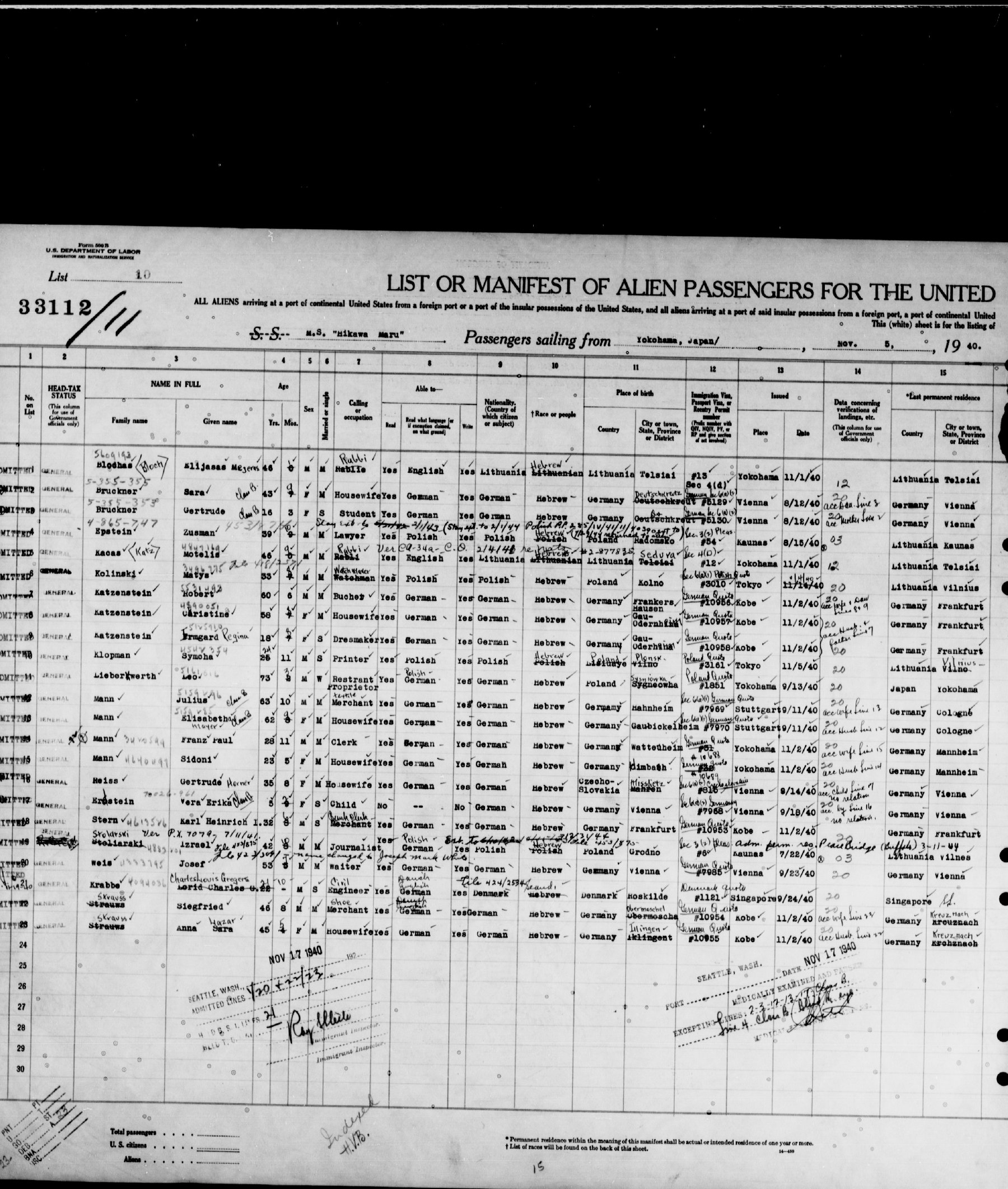 Document — Symcha Klapman