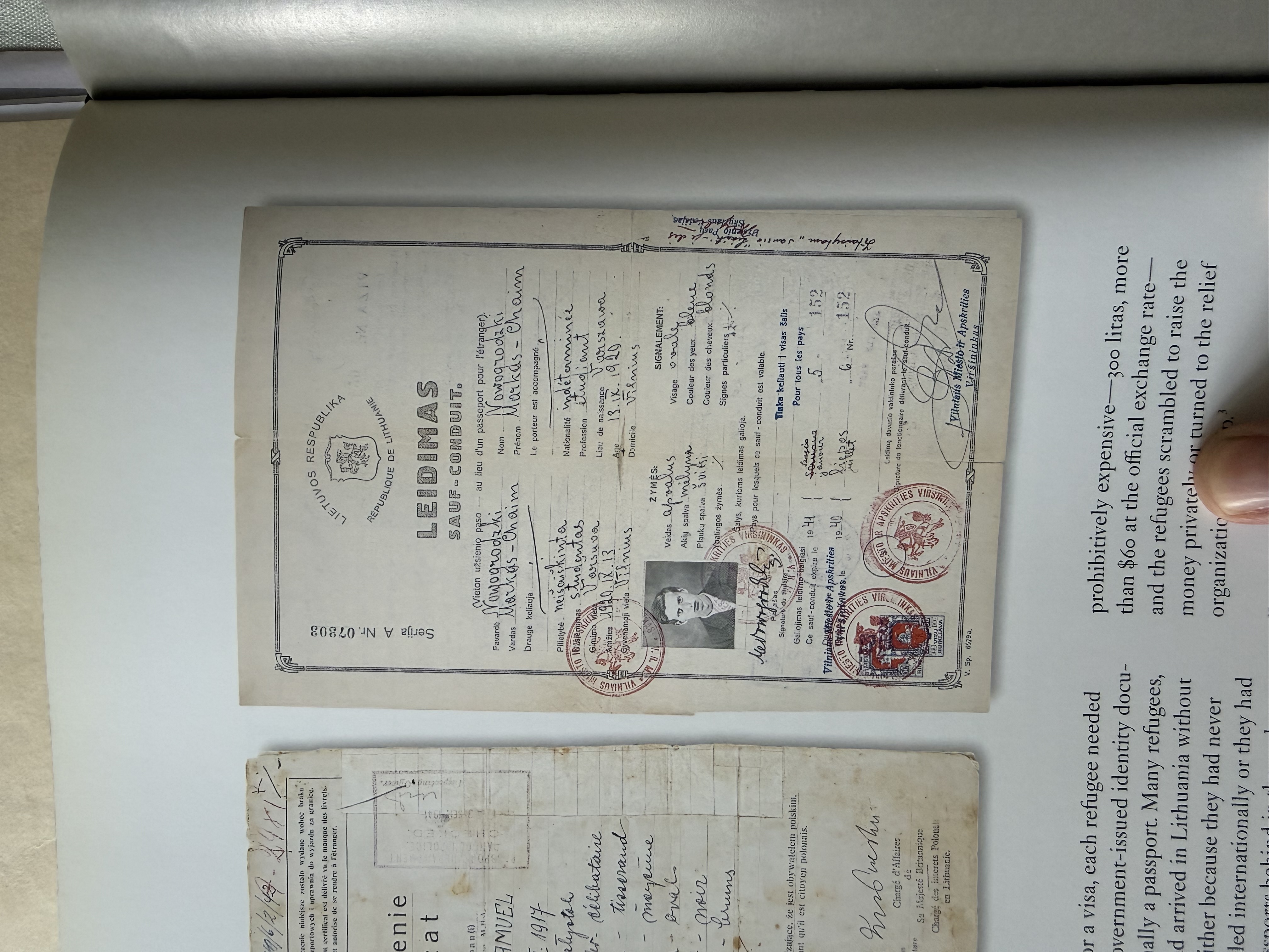 Document — Nowgrodzki Markus Chaim