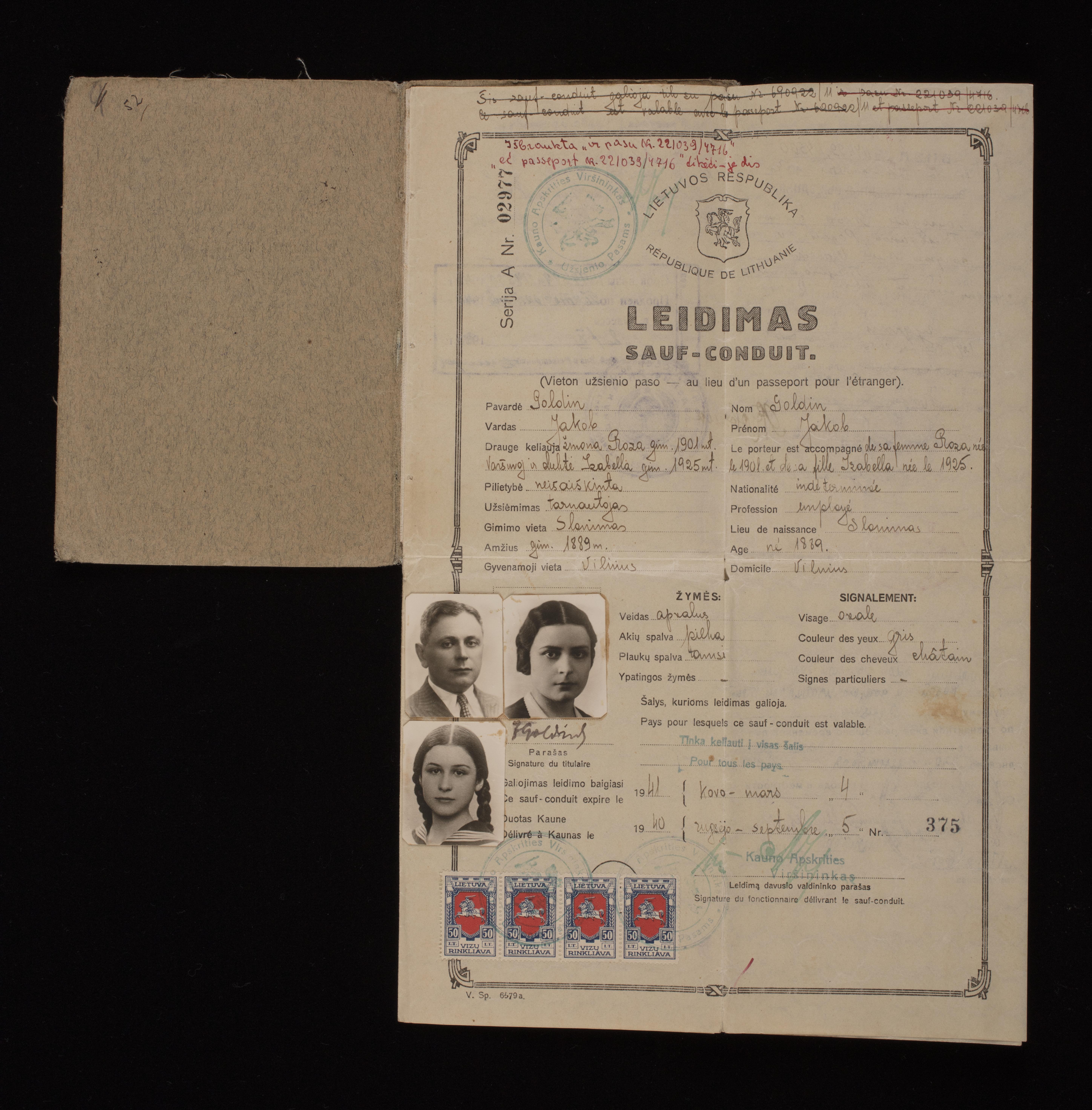 Document — Goldin Jakob (Jakow)