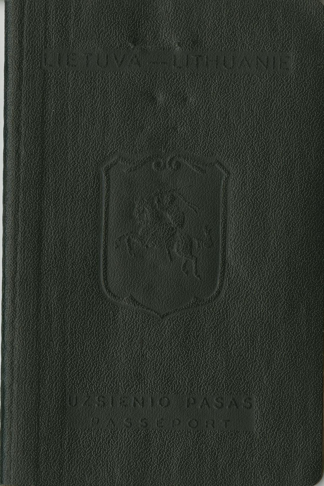 Document — Izaskas Pagirskis (Irving Pagirsky)
