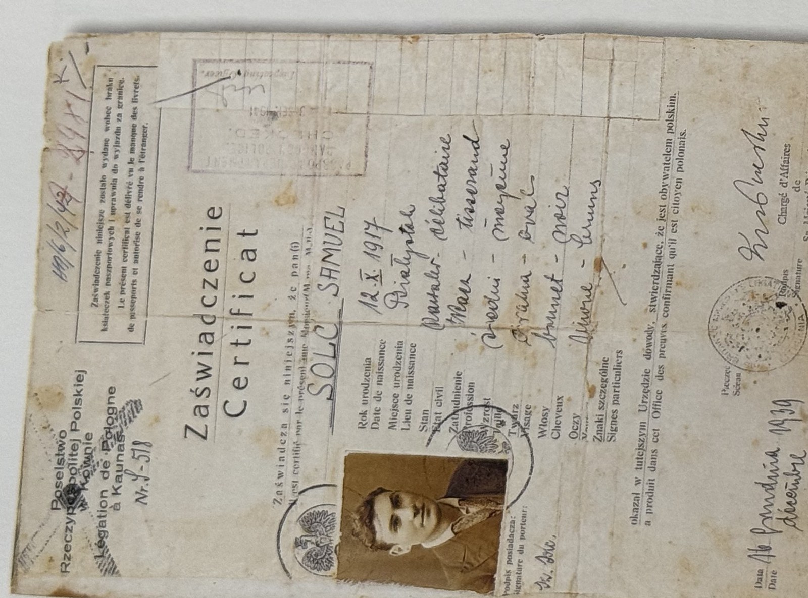 Document — Nowgrodzki Markus Chaim
