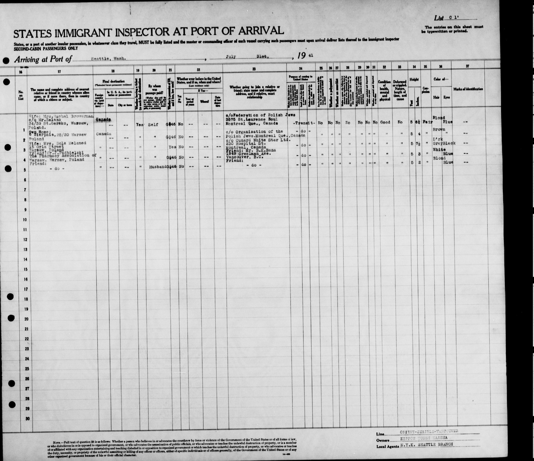 Document — Adolf Weinstein