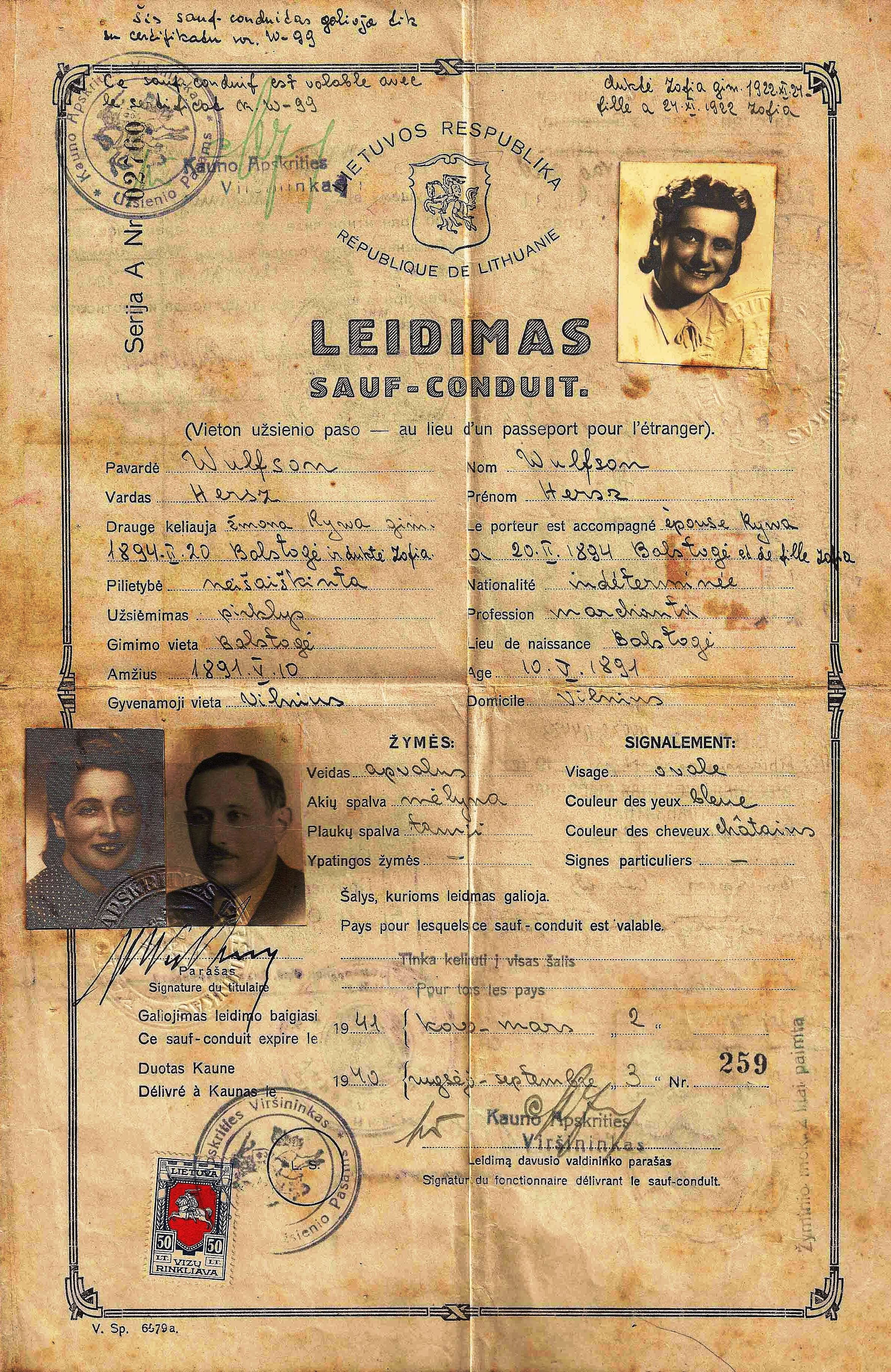 Document — Wulfson Hersz