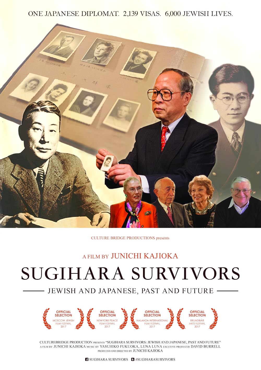 Cover of Sugihara Survivors: Jewish and Japanese, Past and Future