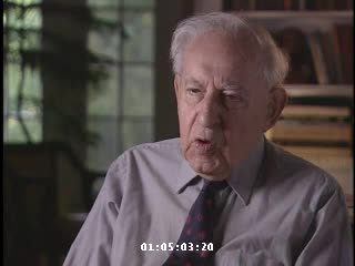 Still from the interview with Victor Erlich